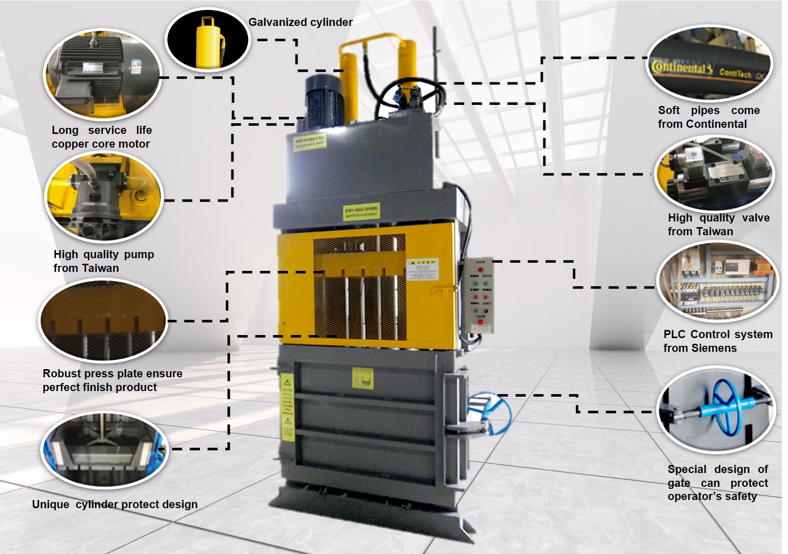 vertical baler vertical baler